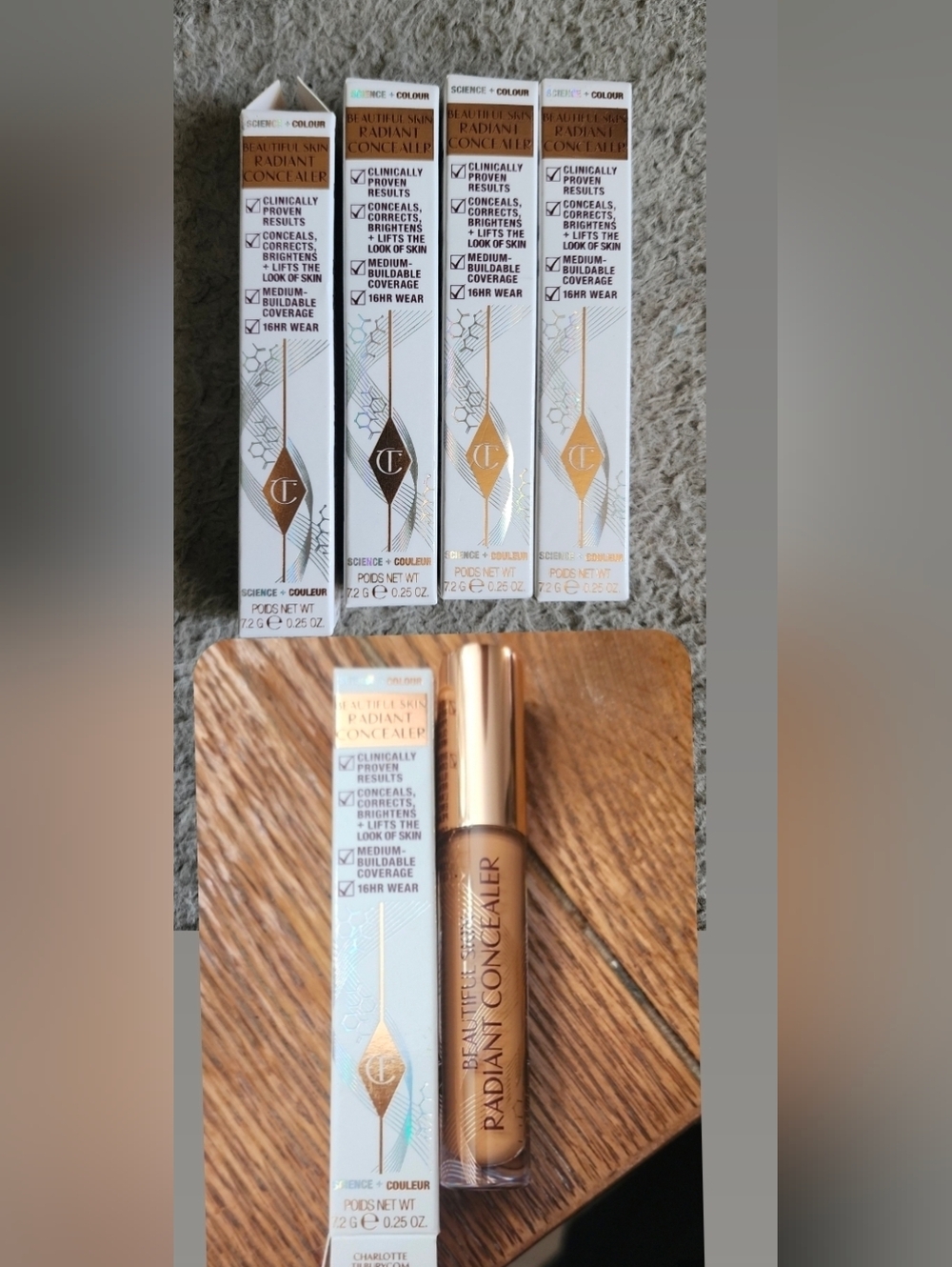 5 Charlotte Tilbury Radiant Concealer 13 deep